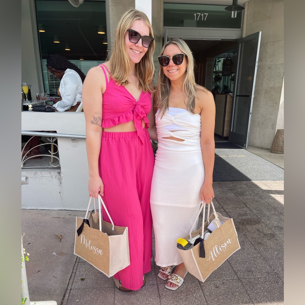 Twist-front cut-out white bandeau tube dress
